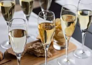 Champagneprovning för två