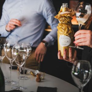 Exklusiv champagneprovning