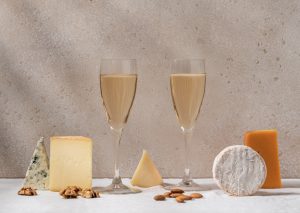 Ost & bubbelprovning för två