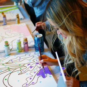 Sip & paint – Kreativt målande